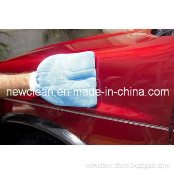 Microfiber & Microfibre Car Wash Mitt Clean Glove for Car Cleaning